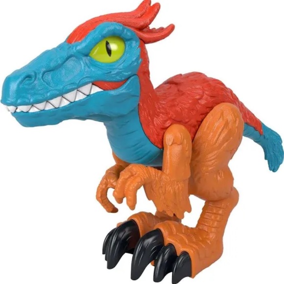 Jurassic World Dinosaur Toy - Red and Blue - Picture 2 of 3